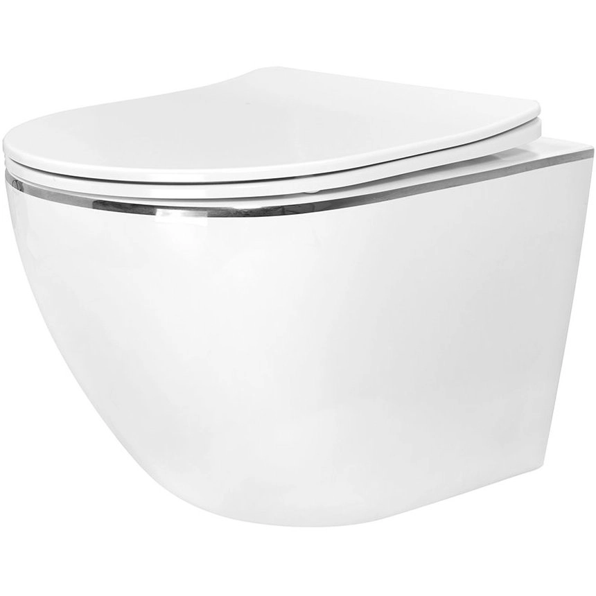 Подвесной унитаз Amore di Mare Delio Silver Line, P203S