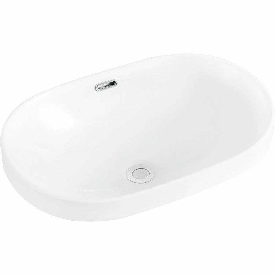 Раковина керамическая накладная Belbagno 60x40, BB1004