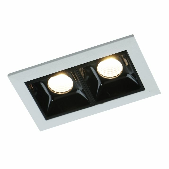 Точечный встраиваемый светильник Arte Lamp Grill, A3153PL-2BK