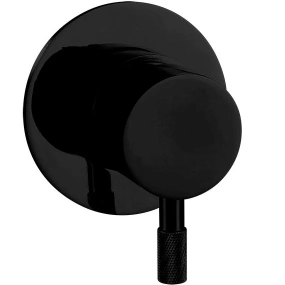 Смеситель встраиваемый на 1 источник Boheme Uno Black, 627-B