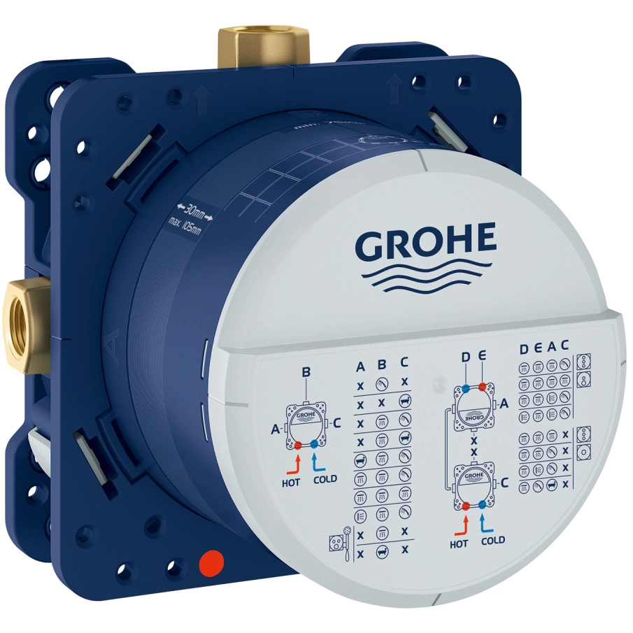 Встраиваемая часть универсальная Grohe Rapido SmartBox, 35600000