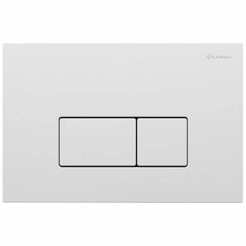 Кнопка для инсталляции Caprigo Line белая, LA002-WHITE