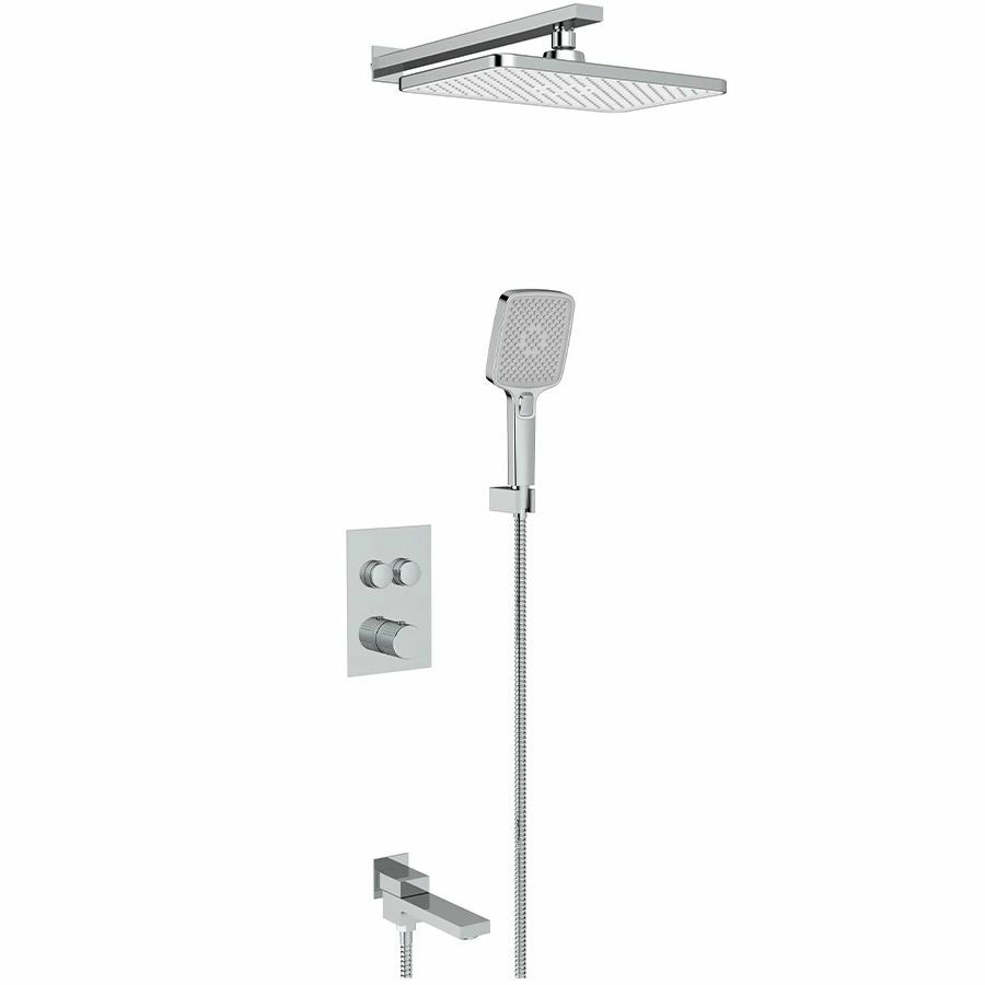 Душевая система 3 режима Go Click встраиваемая Vieir Lux Lugano, V25006-3