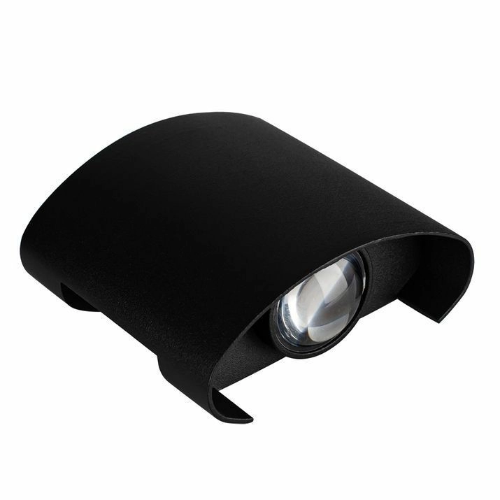 Фасадный светильник Arte Lamp Bosto, A3122AL-2BK