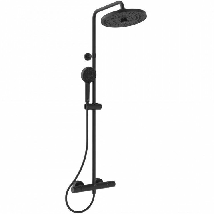 Душевая система Ideal Standard Ceratherm Black T25+, A7210XG
