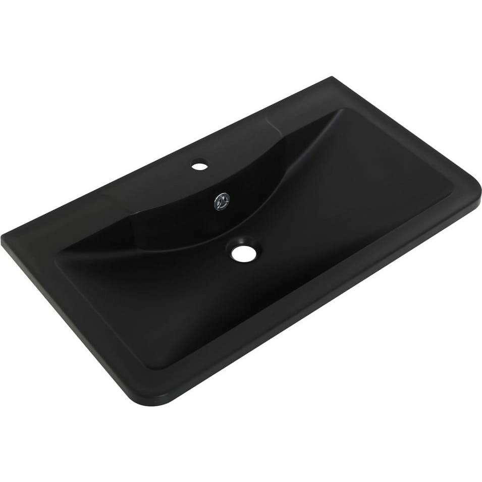Раковина из искусственного камня BelBagno 100x45.5, BB1000/455-LV-ART-ALR-NERO