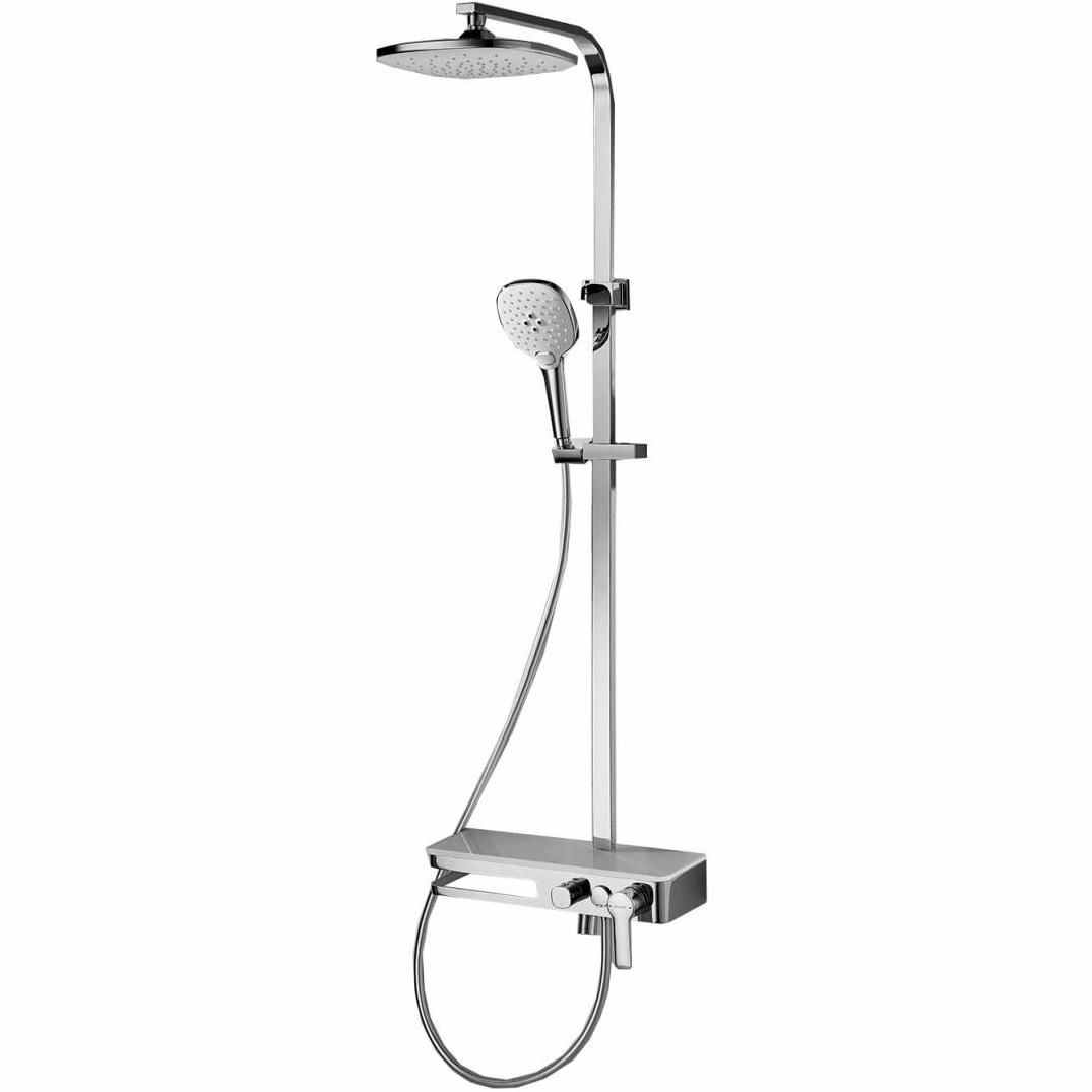 Душевая колонна со смесителем Bravat Meissen, F6277312CP-A