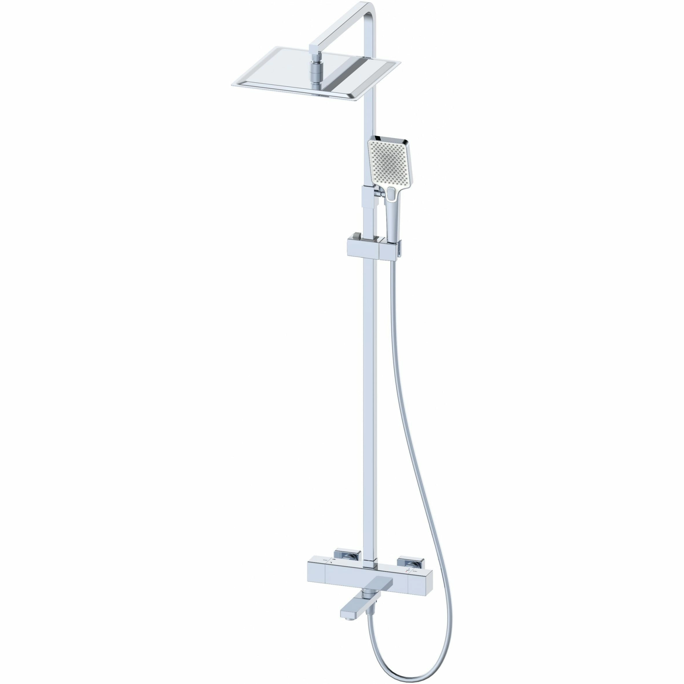 Душевая система с термостатом Wonzon & Woghand хром, WW-88739901-CR