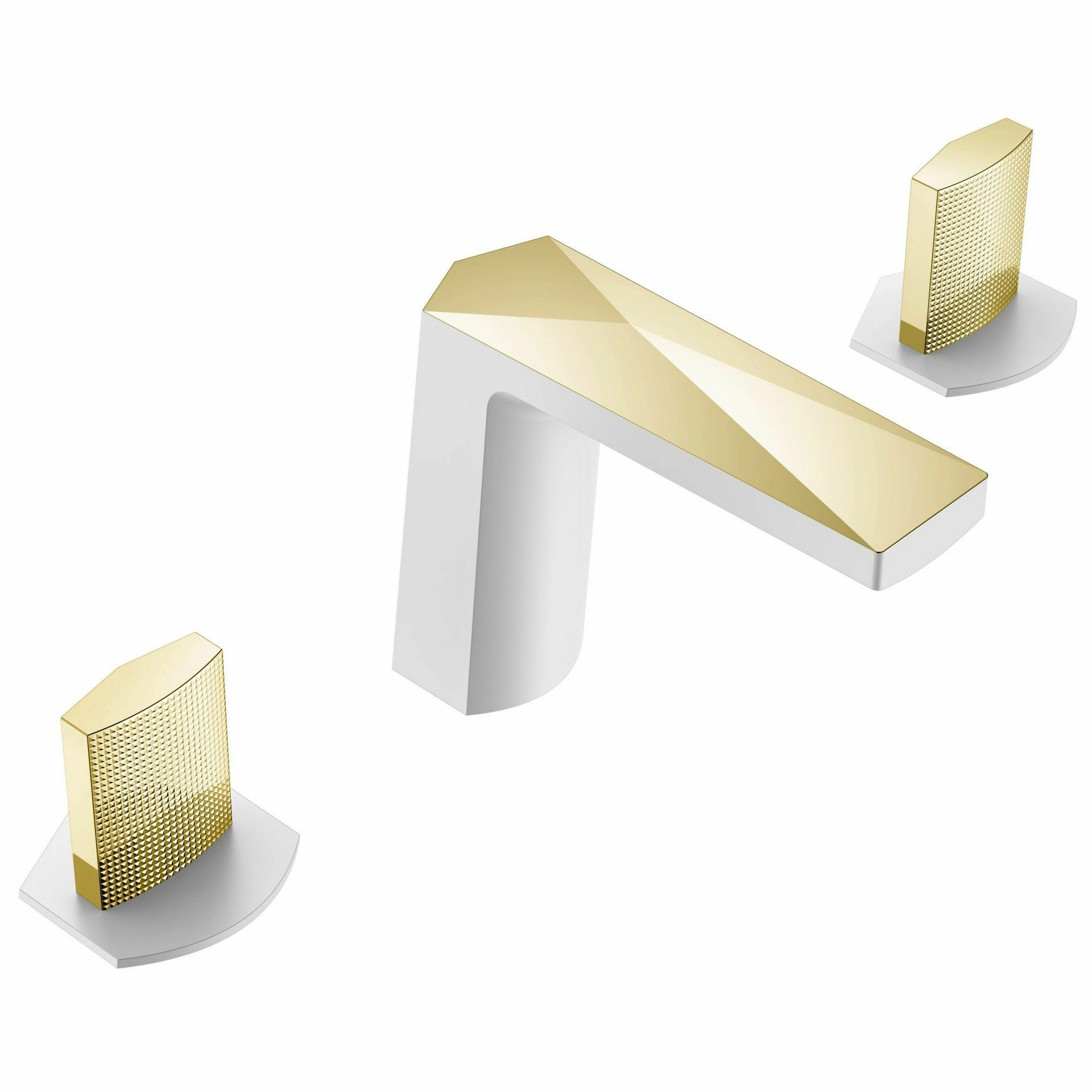 Смеситель врезной Boheme Venturo Touch White/Gold, 150-WG-TOUCH