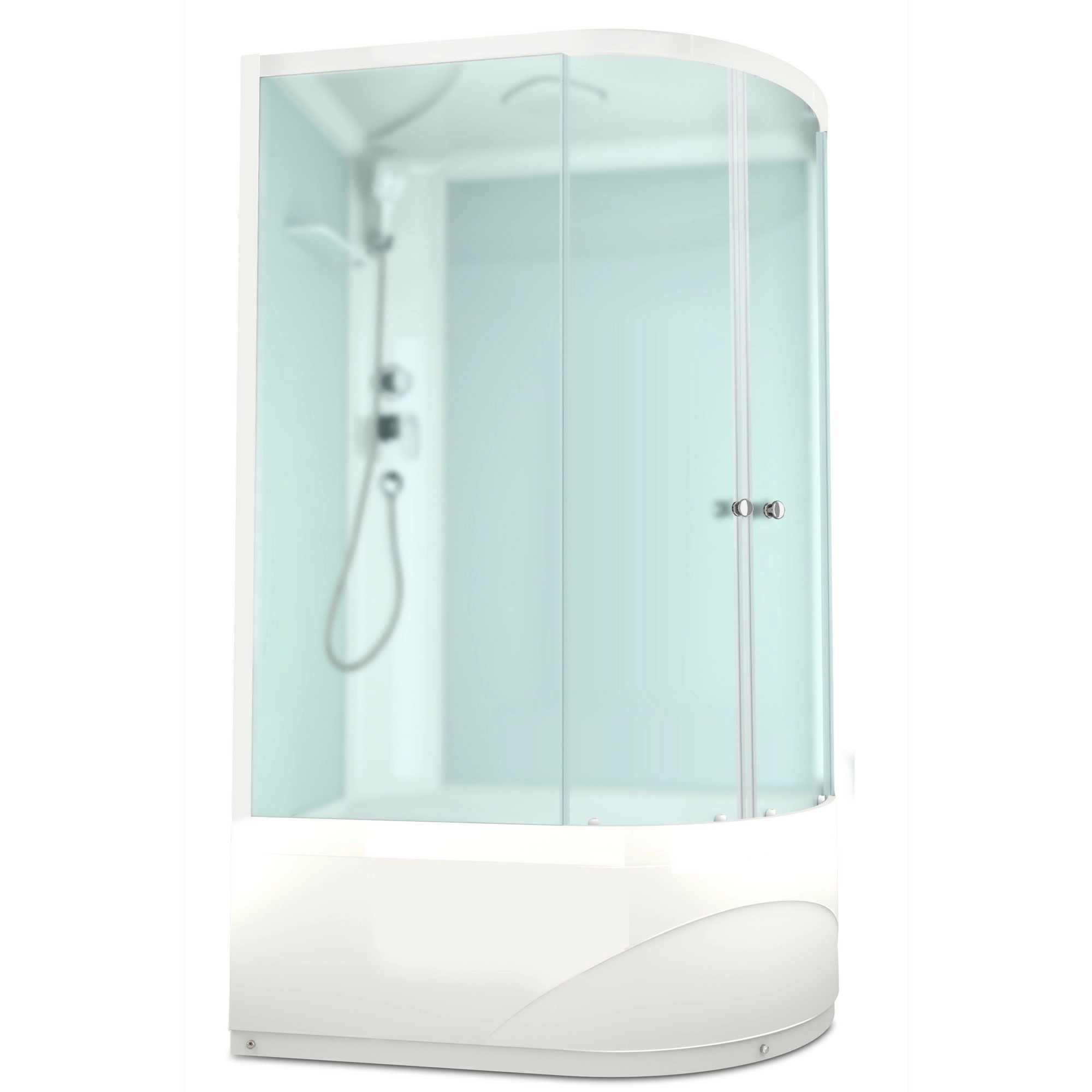 Душевая кабина Domani-Spa Delight Slim 128 high