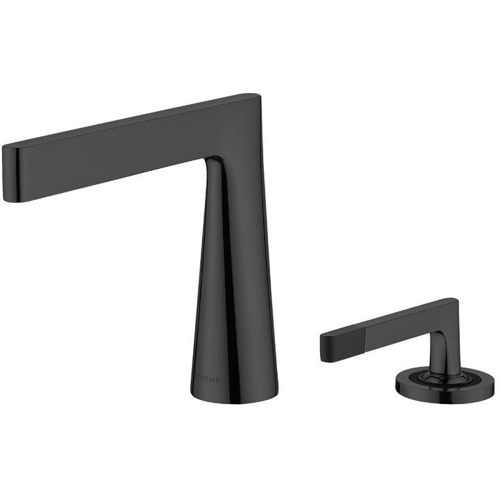 Смеситель на 2 отверстия Boheme Duo Shine Gun Metall, 161-SGM