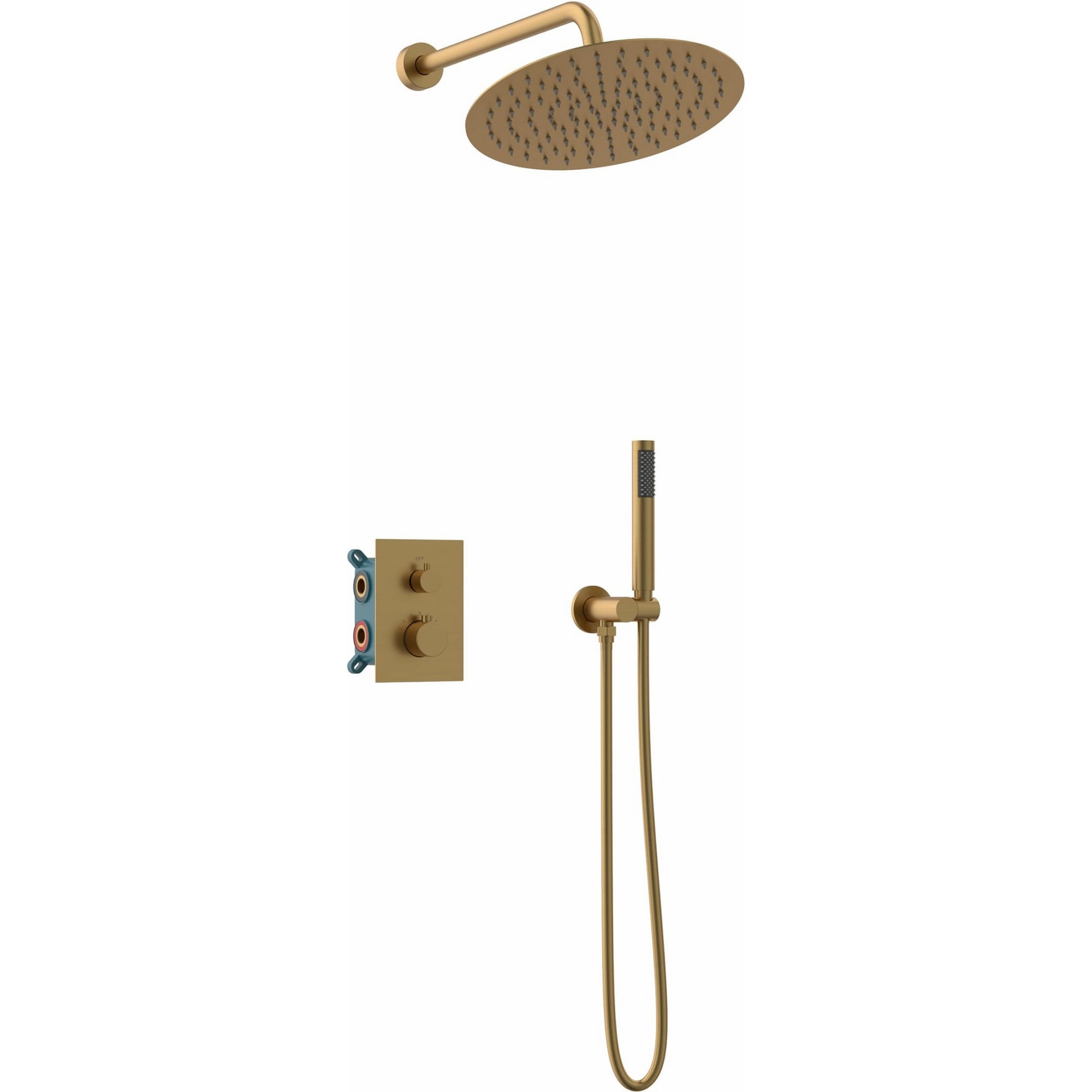 Душевая система с термостатом Altrobagno Юнион (Unione), ALTROBAGNOUnione040420BG