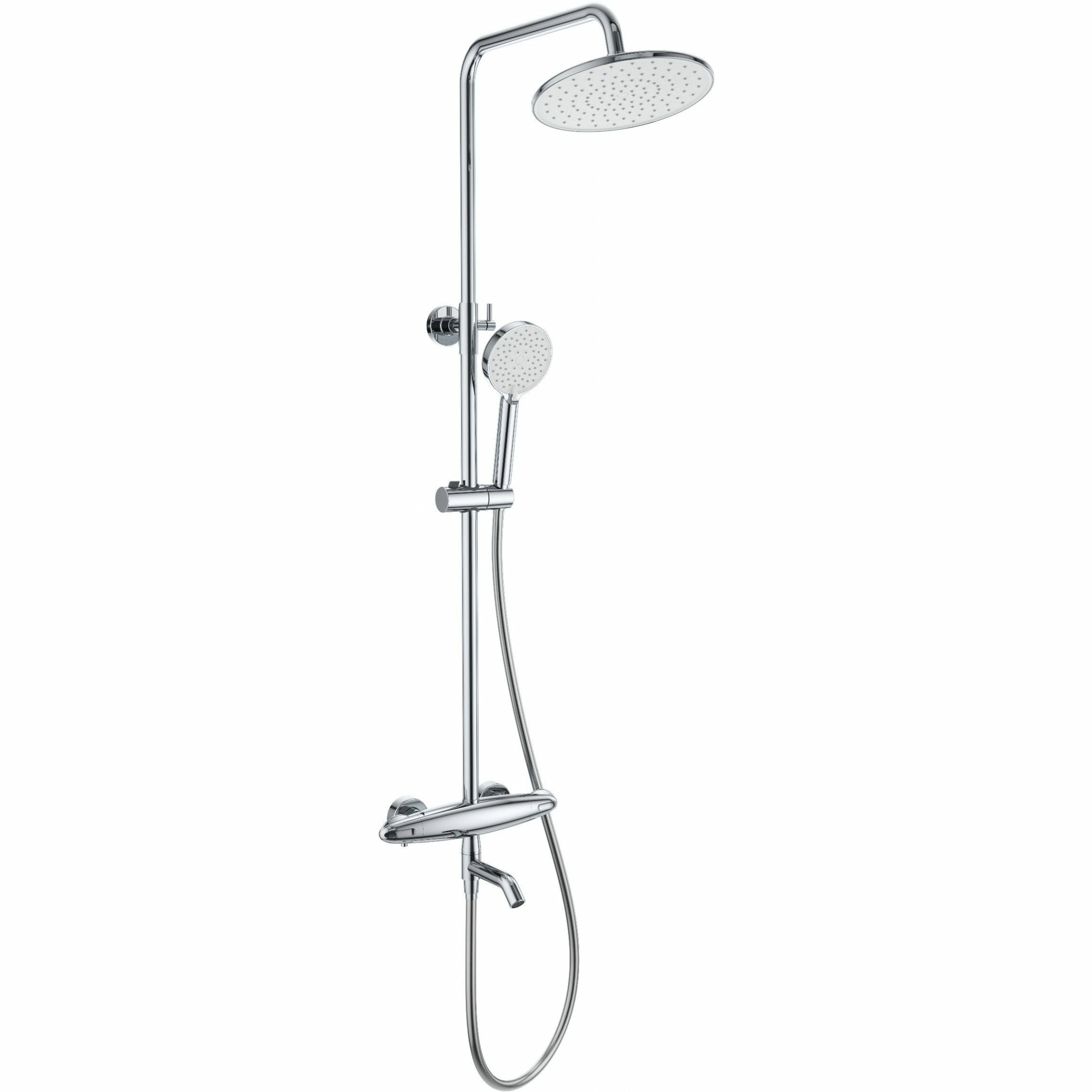 Душевая система с термостатом Wonzon & Woghand хром, WW-B3031-A1-CR