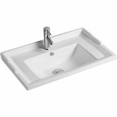 Раковина керамическая Santiline 80x46, SL-2112(80)
