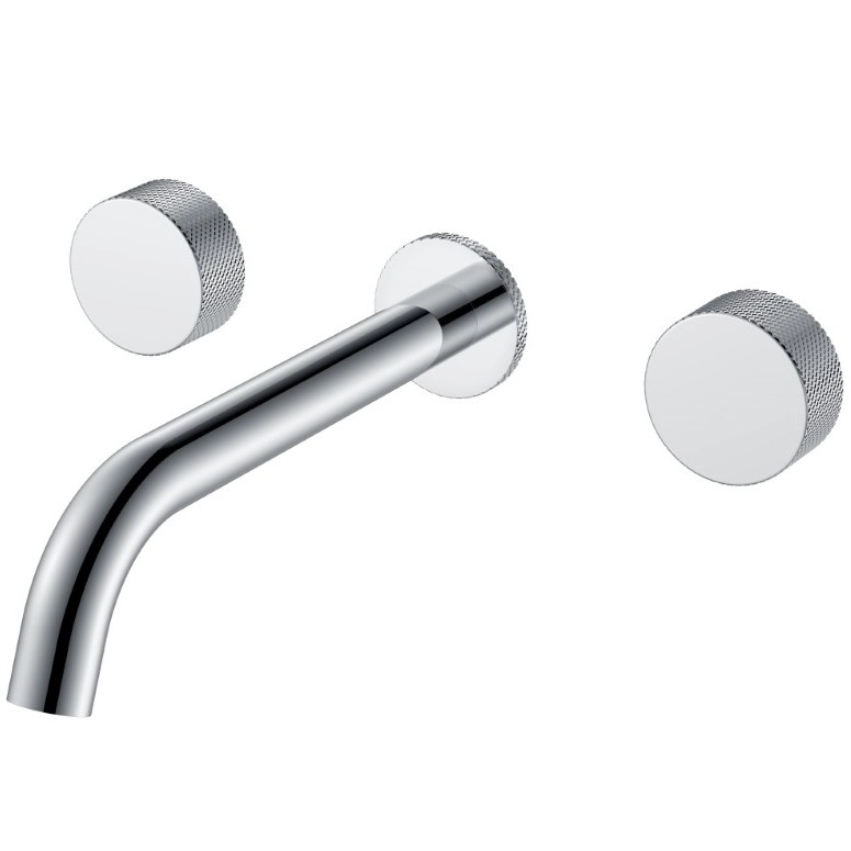 Смеситель из стены на 3 отверстия Boheme Stick Touch Chrome, 152-2-CR.2