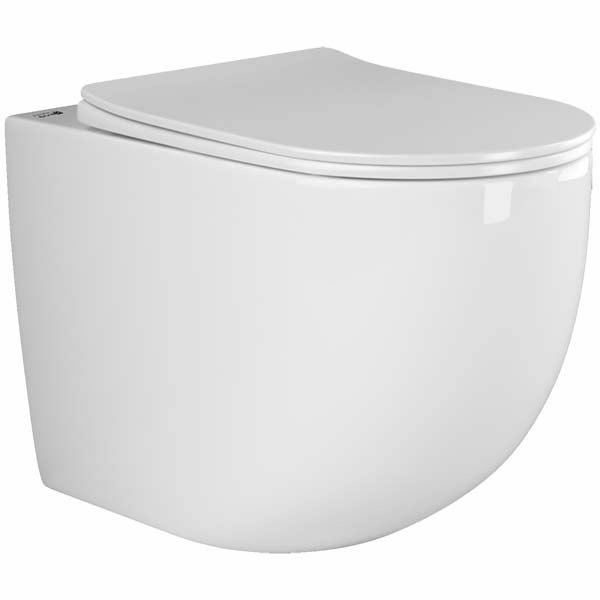 Напольный пристенный унитаз CeramicaNova Mia, CN1810