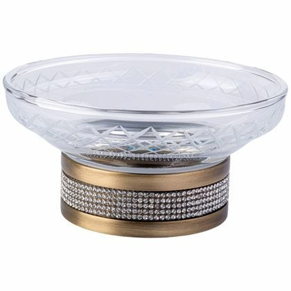 Настольная мыльница Boheme Royale Cristal Bronze, 10930-BR