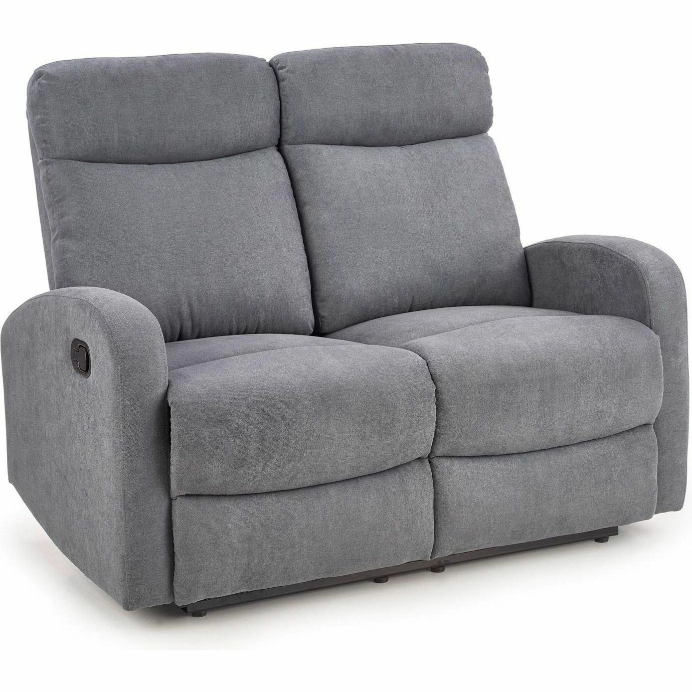 Диван Halmar Oslo 2S раскладной, темно-серый, V-CH-OSLO_2S-SOFA-C.POPIEL