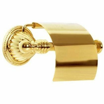 Держатель туалетной бумаги с крышкой Boheme Hermitage Gold, 10350