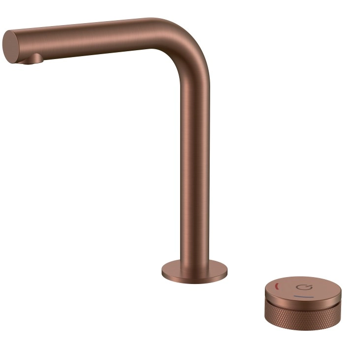 Смеситель автоматический для раковины Boheme Tech Bronze Brushed, 158-BRB