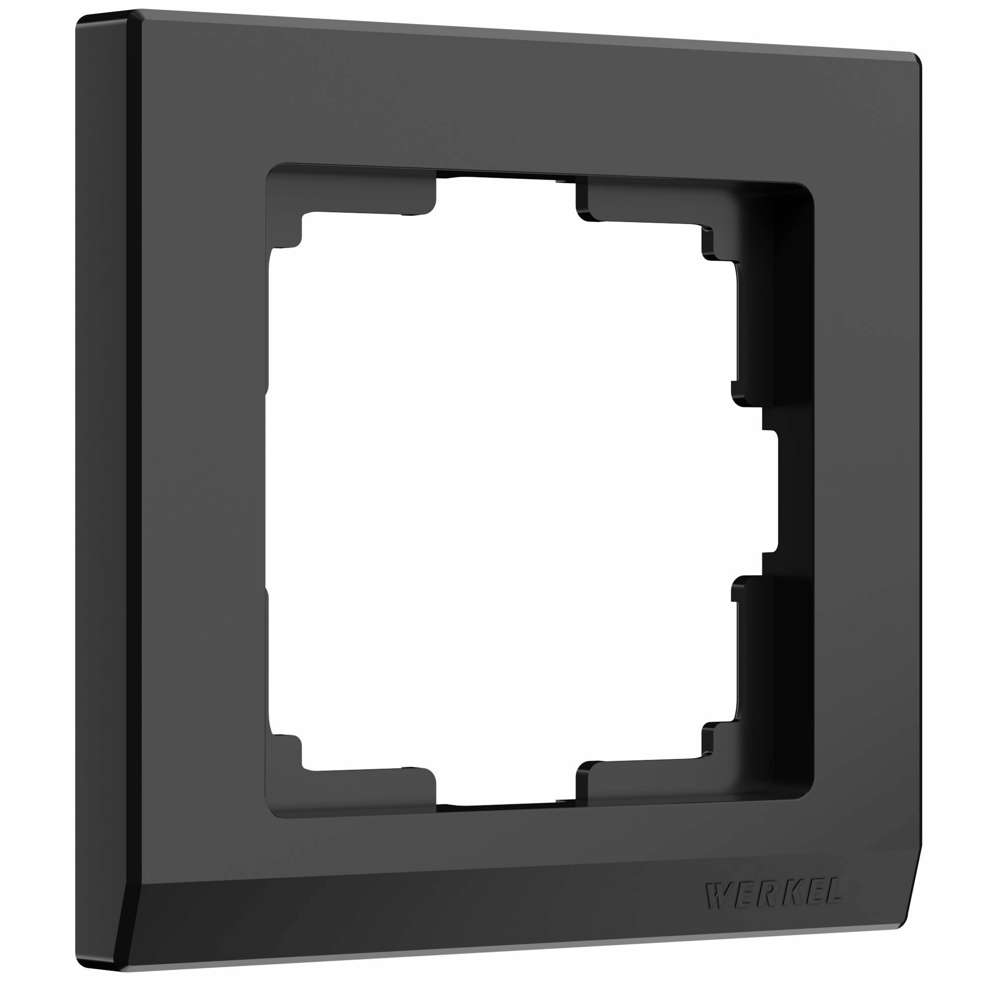 Рамка на 1 пост Werkel Stark W0011808 (черный)