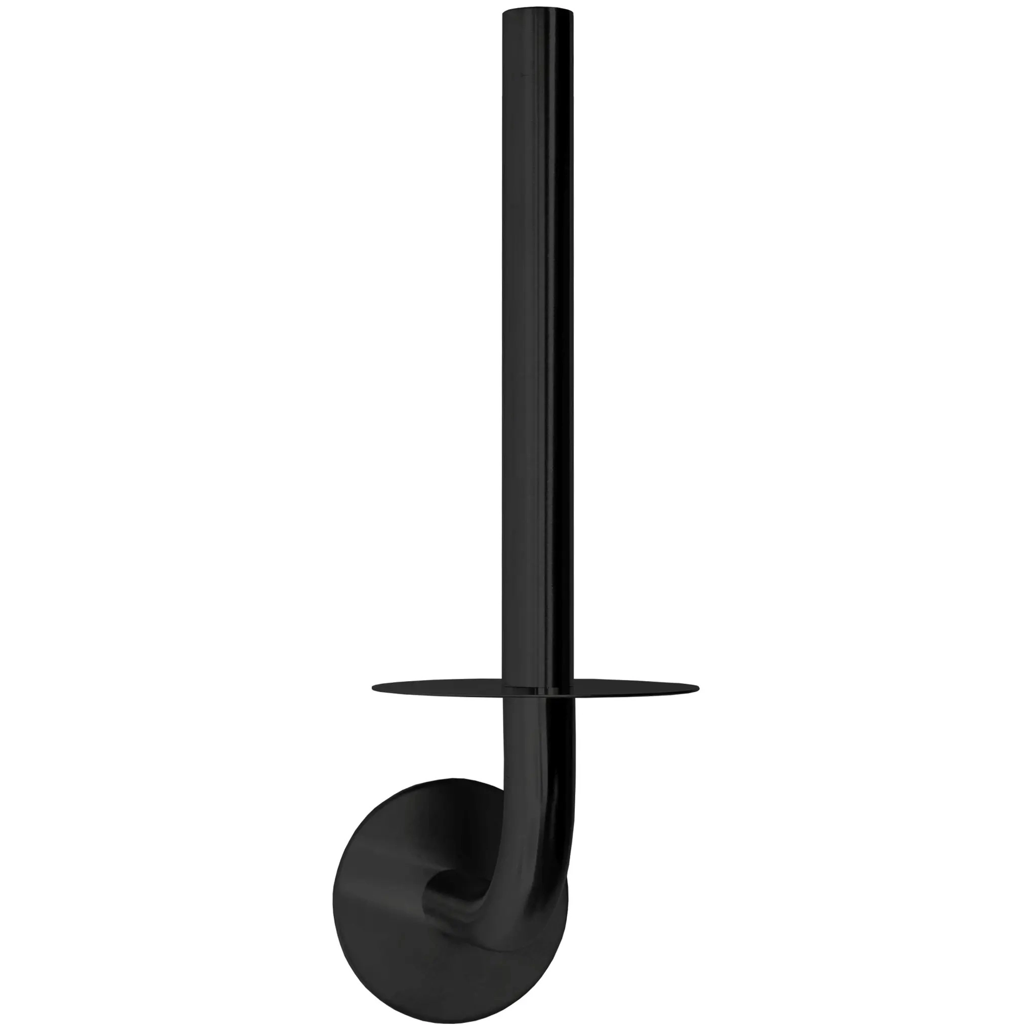 Бумагодержатель Rea Black Matt, REA-77102