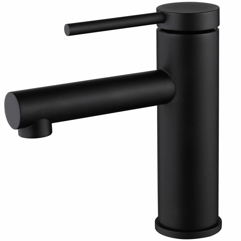 Смеситель для раковины Abber Emotion черный матовый, AF8810B