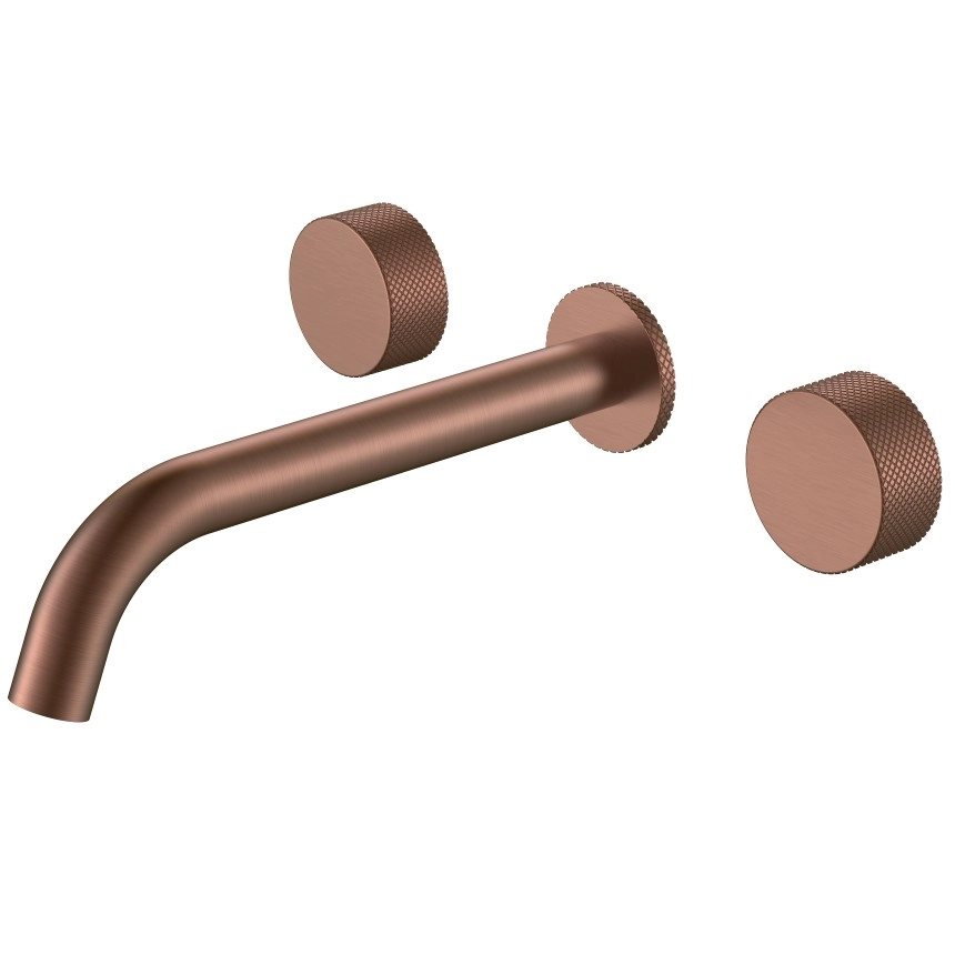 Смеситель из стены на 3 отверстия Boheme Stick Touch Bronze Brushed, 152-2-BRB.2