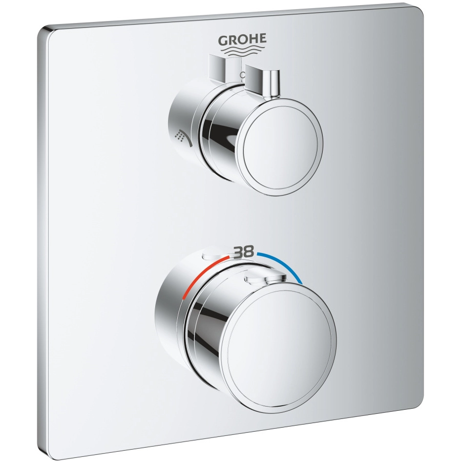 Внешняя часть термостата для душа Grohe Grohterm, 24079000