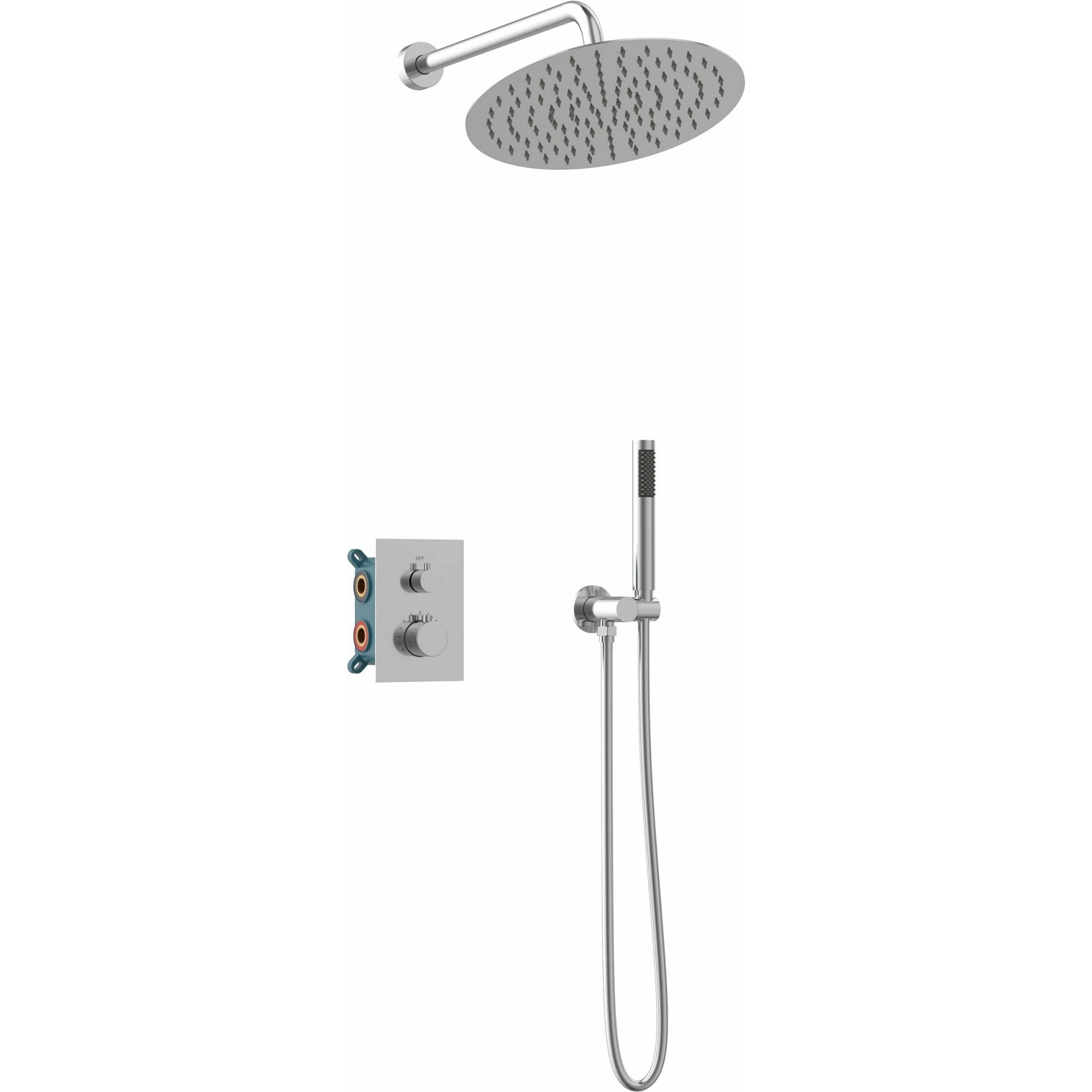 Душевая система с термостатом Altrobagno Юнион (Unione), ALTROBAGNOUnione040407Cr
