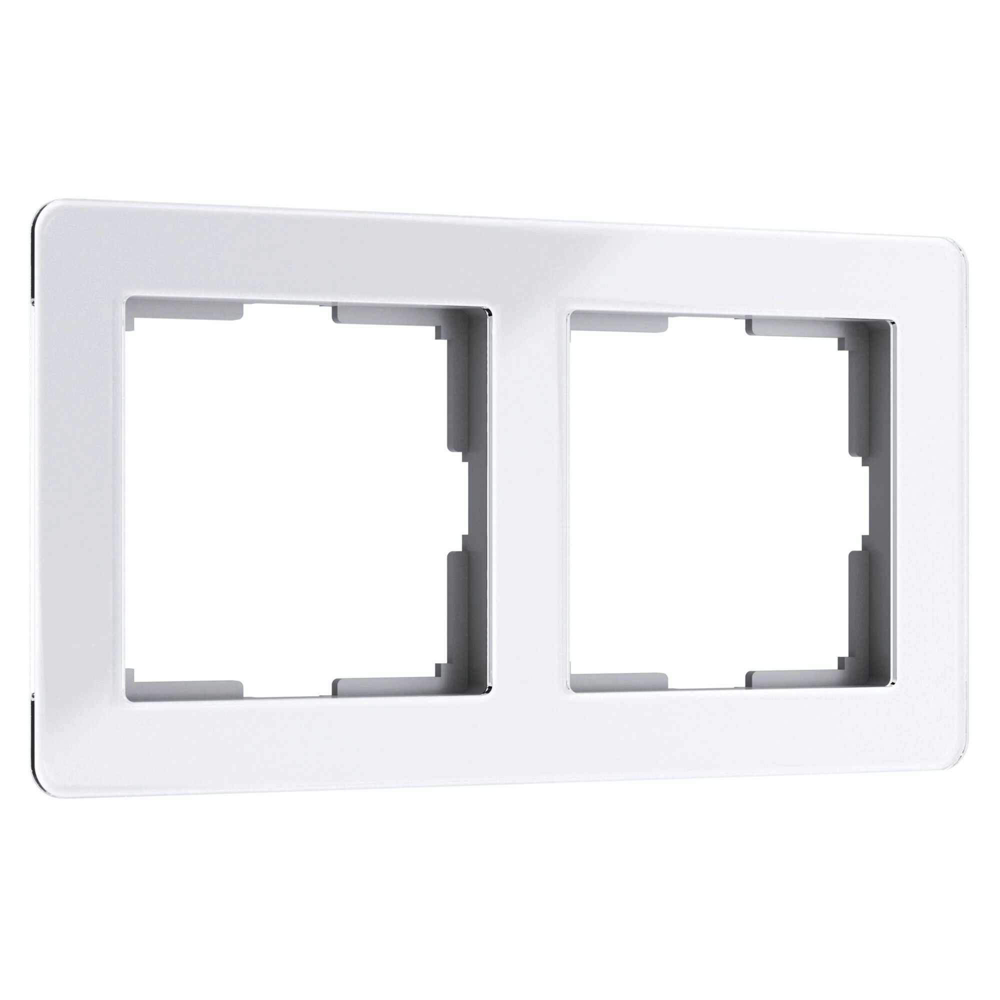 Рамка на 2 поста Werkel Acrylic W0022701 (белый)