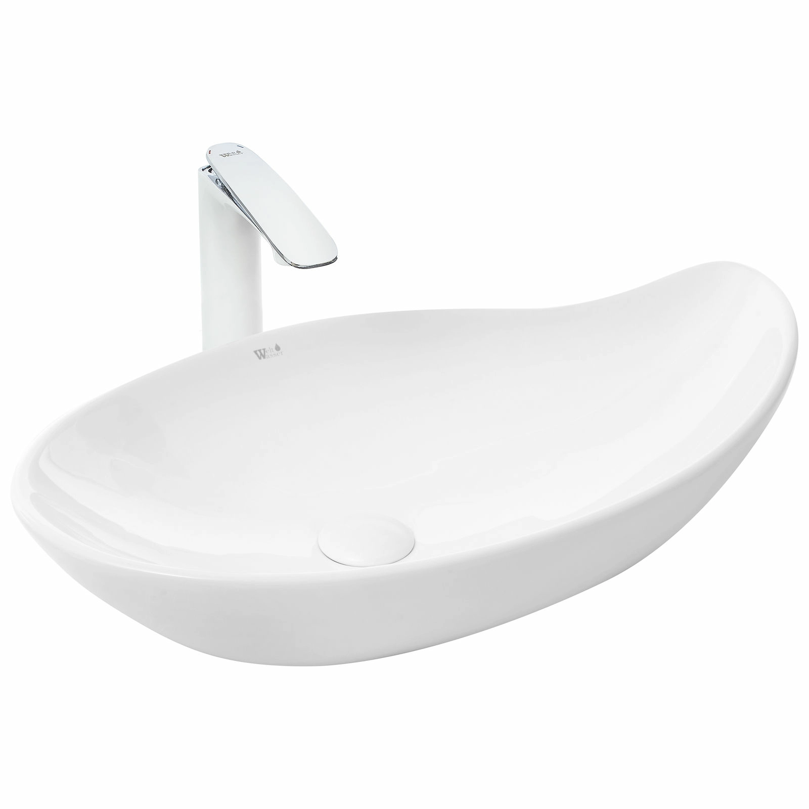 Раковина накладная WeltWasser 65x38, WW ELBACH 1090
