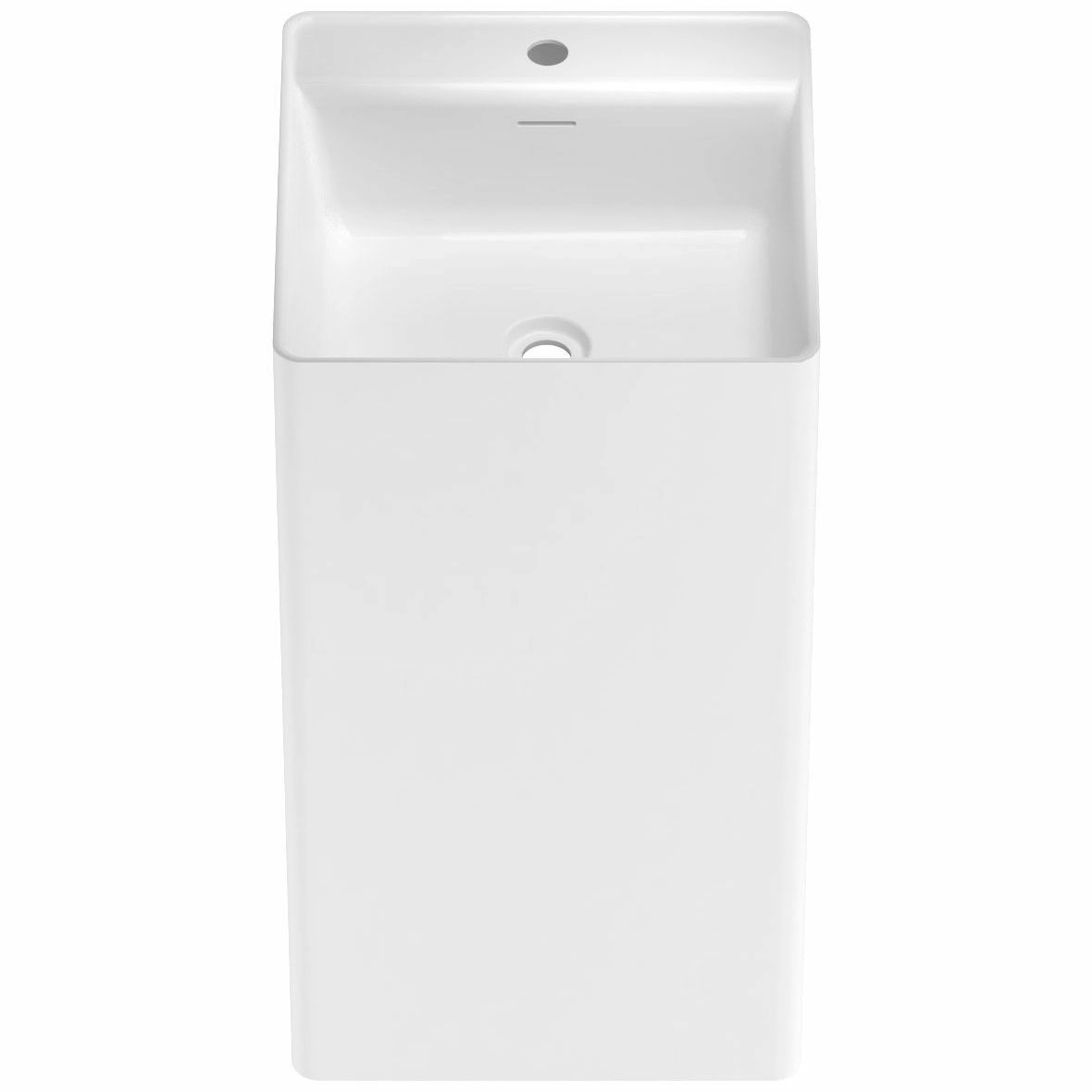 Напольная акриловая раковина Wellsee Pure BY Wellsee 40x40, 230715000