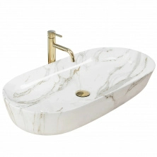 Умывальник Rea Cleo Shiny/Aiax 81x41, REA-U8404