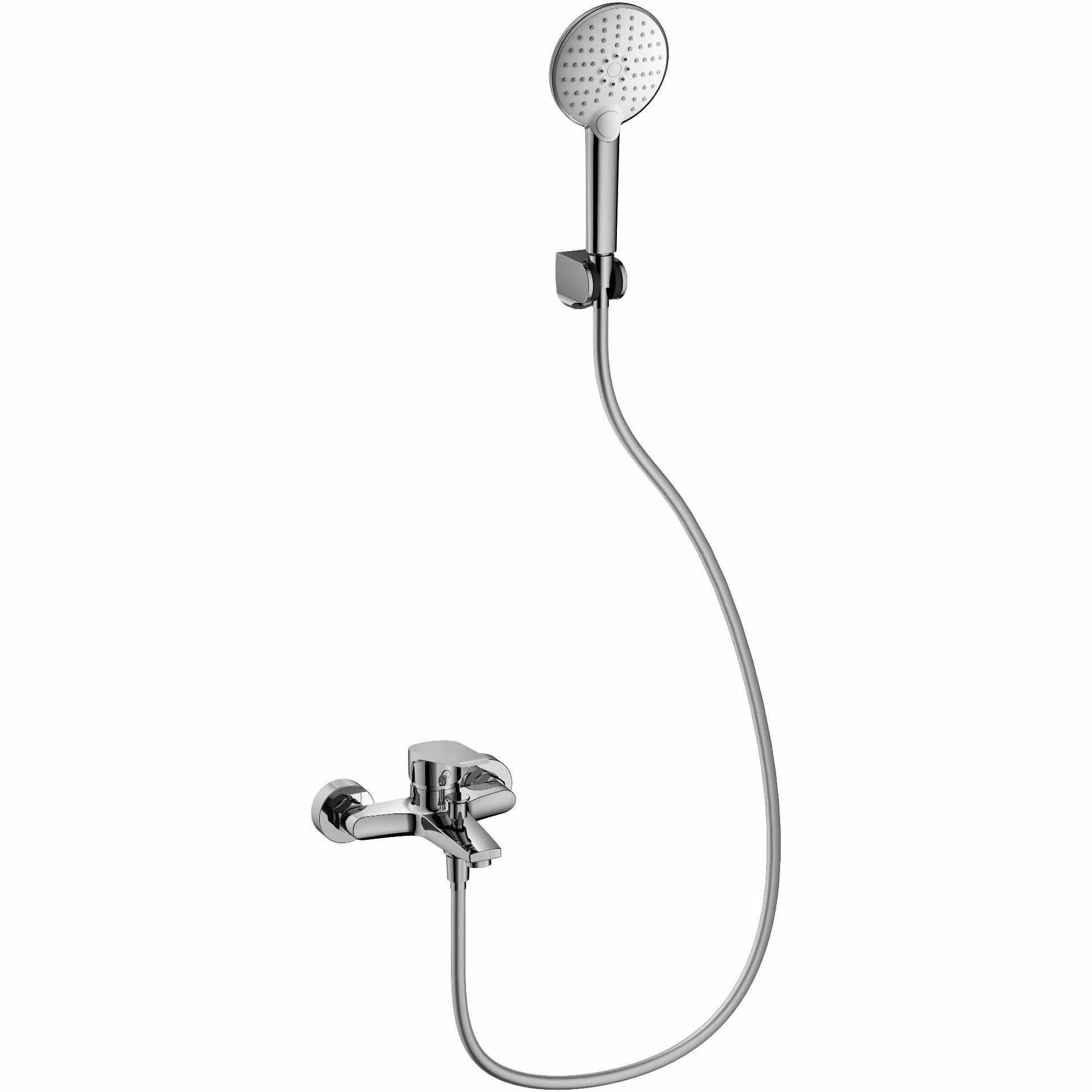 Смеситель для ванны с душем Wonzon & Woghand хром, WW-A30891-CR