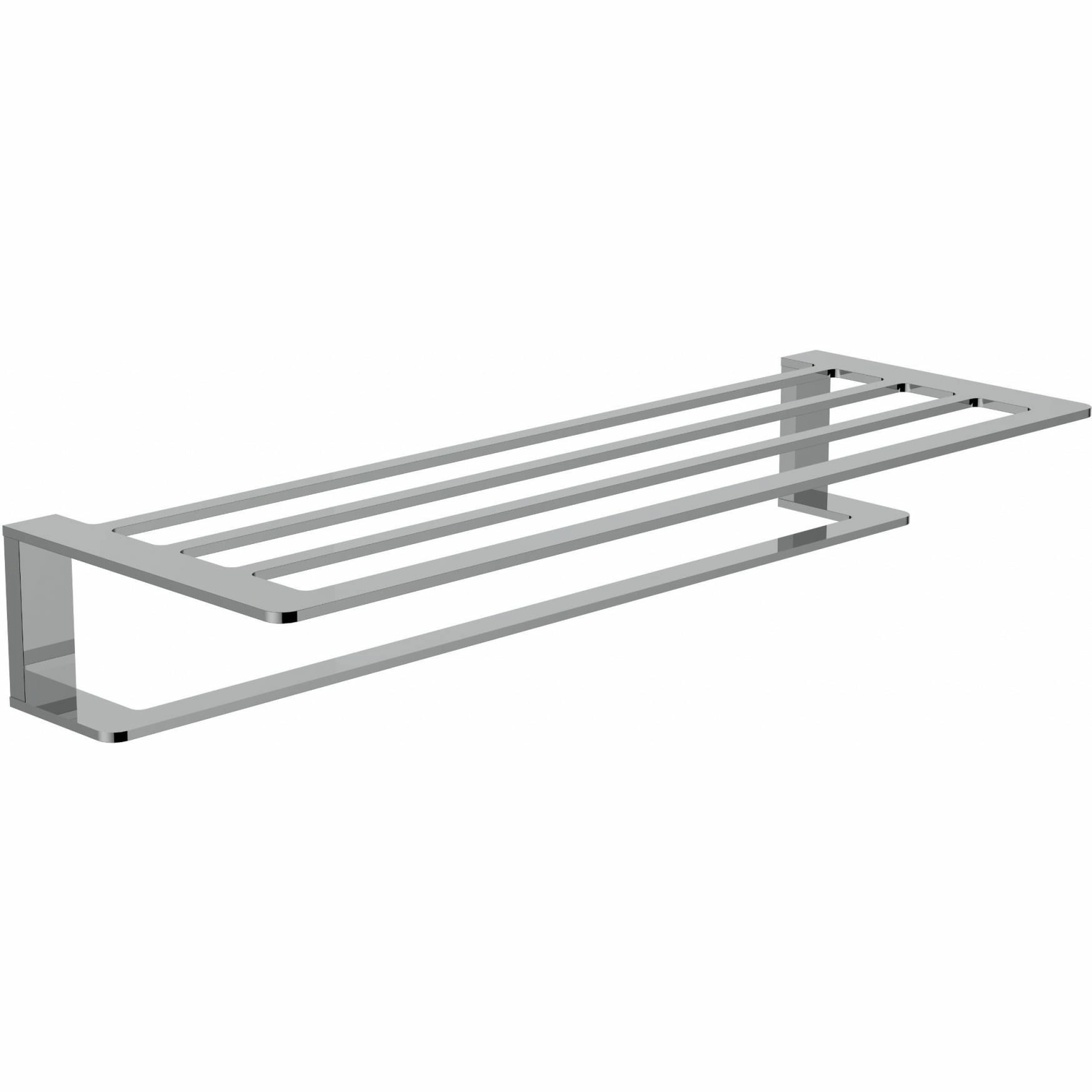 Полотенцедержатель с полкой Wonzon & Woghand хром, WW-V2901-CR