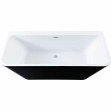 Акриловая ванна Aquanet Family Perfect Black Gloss Finish 170x75, 292986