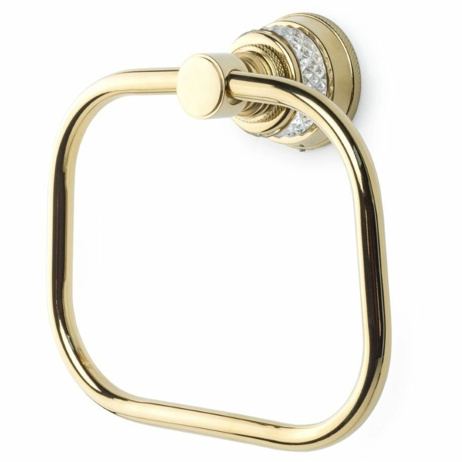 Полотенцедержатель кольцо Boheme Aura Gold, 10245-G
