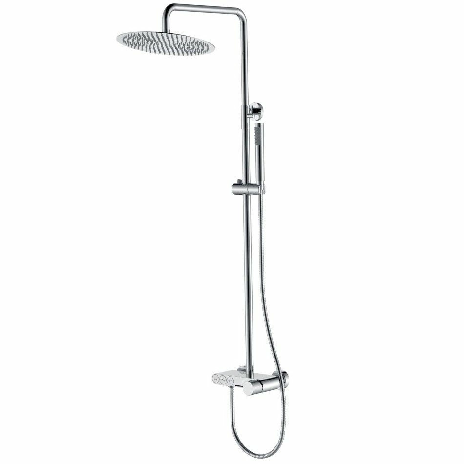 Стойка для душа Boheme Stick Spirale Chrome, 128-CRCR.4