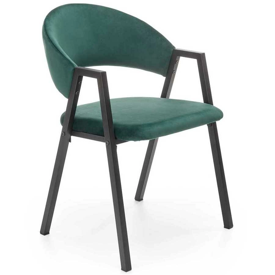Стул Halmar K473 темно-зеленый/черный, V-CH-K/473-KR-C.ZIELONY