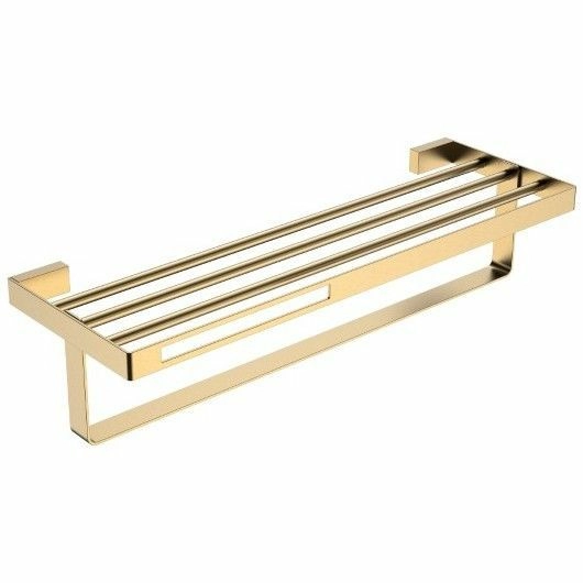 Полка для полотенец Boheme Q Matt Gold, 10947-MG