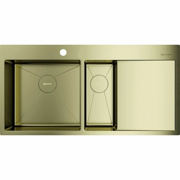 Мойка Omoikiri Akisame 100-2-LG-L, 4973089