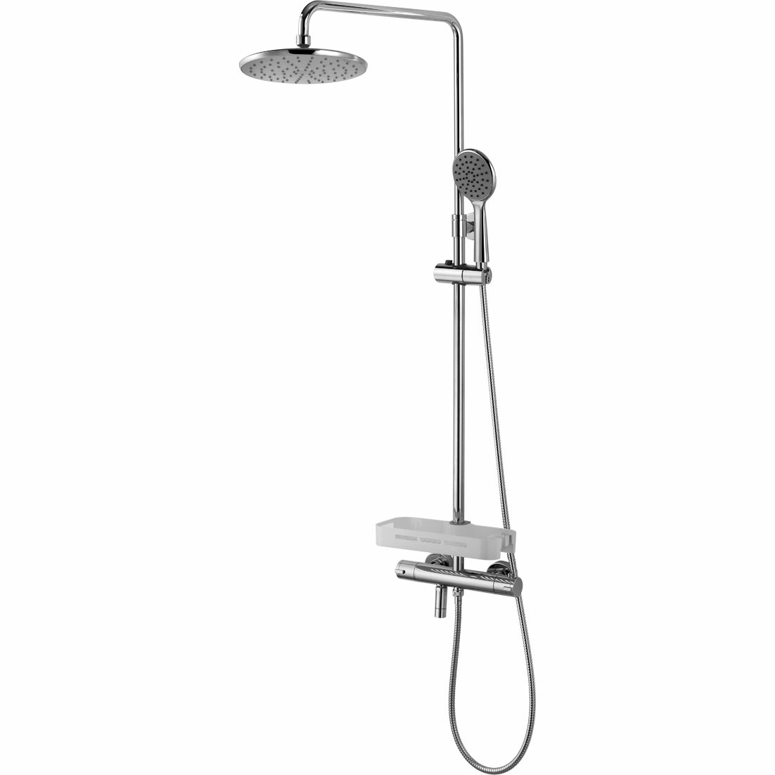 Смеситель для ванны термостат Lemark Tropic, LM7010C