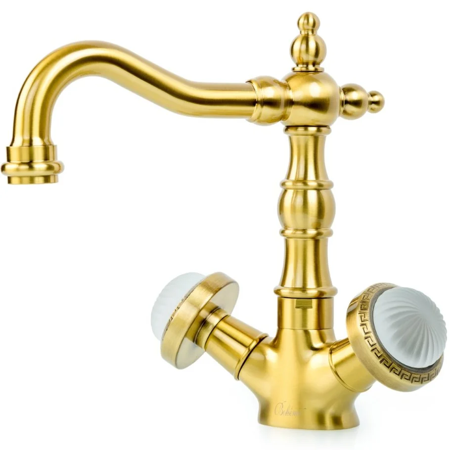 Смеситель для умывальника Boheme Satine Bronze, 312