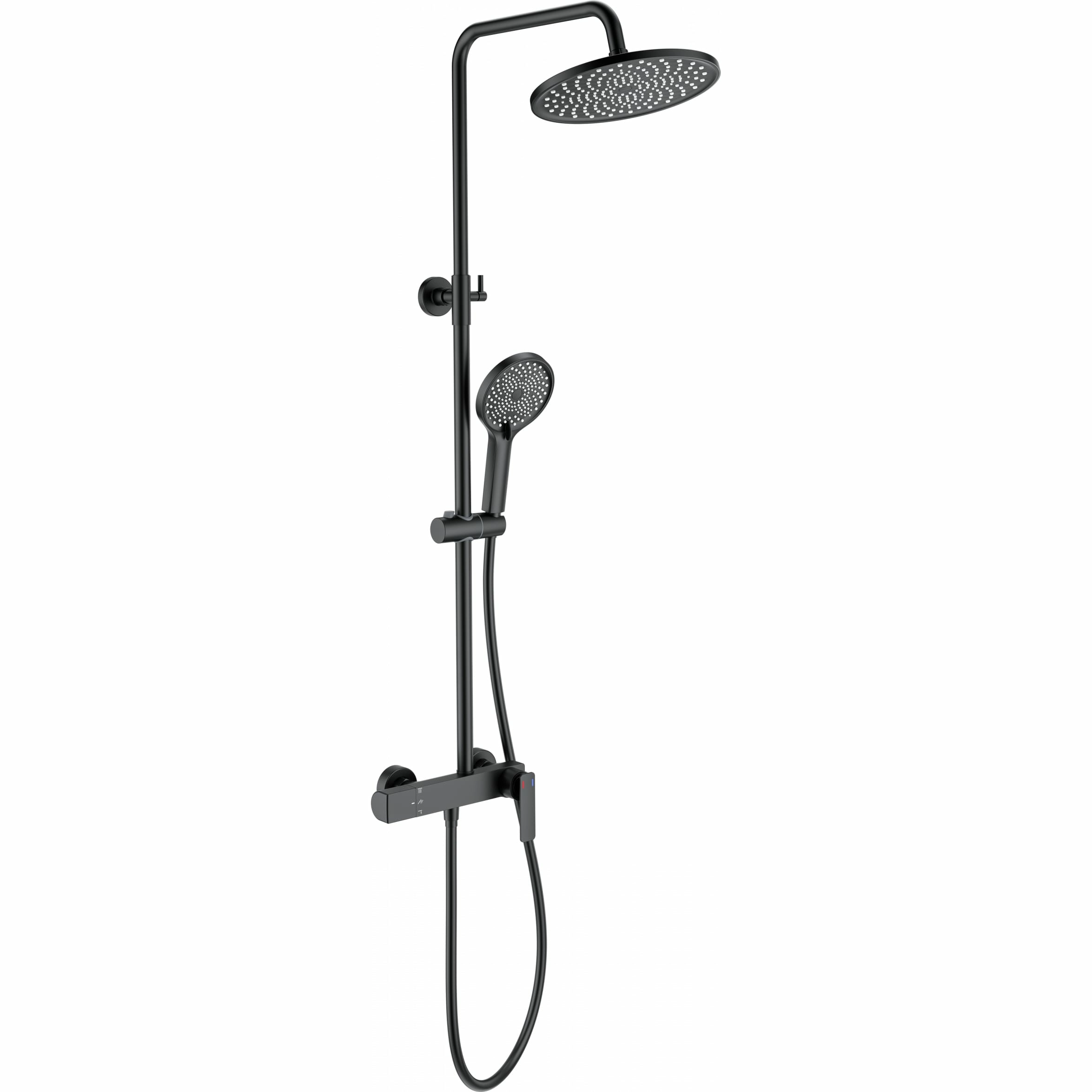 Душевая система Wonzon & Woghand черный матовый, WW-B3517-MB