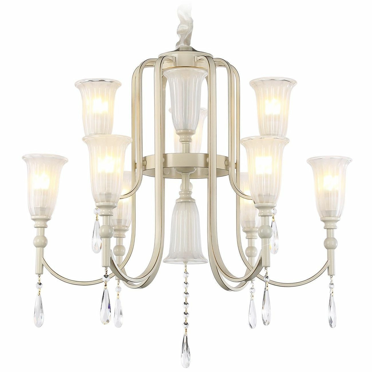 Подвесная люстра с хрусталем Ambrella Traditional, TR3248
