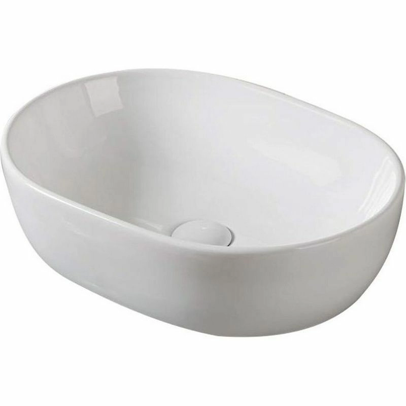 Раковина керамическая Santiline 48.5x35, SL-1084