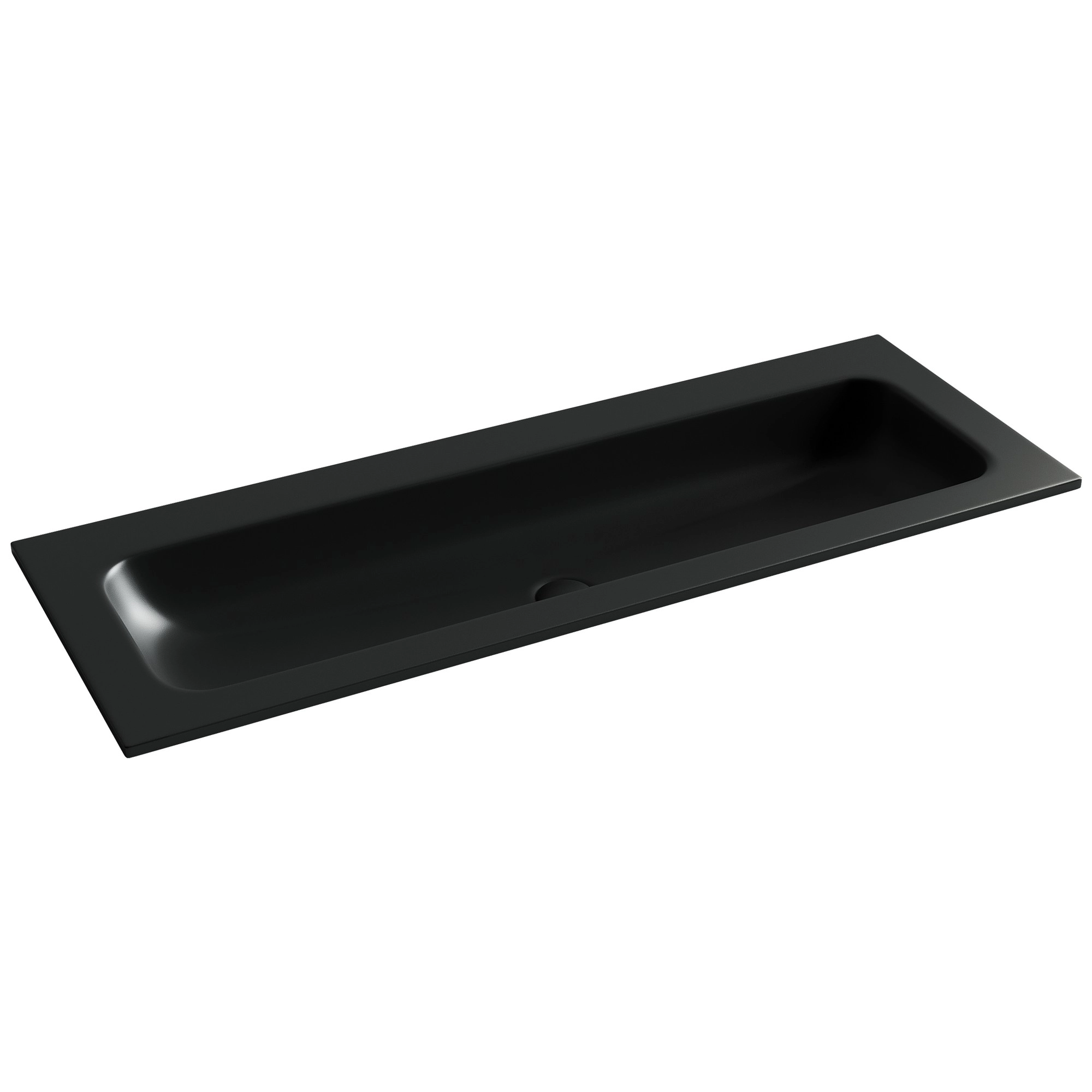 Умывальник накладной прямоугольный CeramicaNova Grace 121x45.7, CN7016MBwx