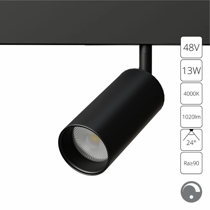 Магнитный трековый светильник Arte Lamp Linea, A4681PL-1BK