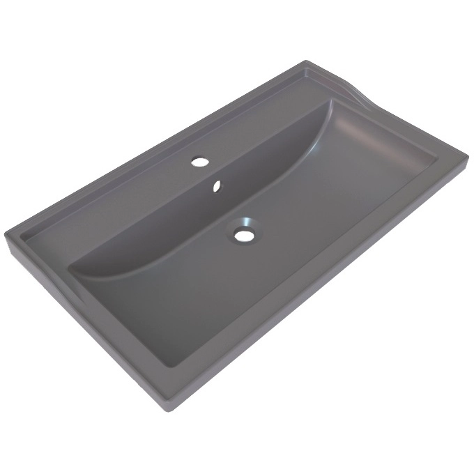 Умывальник Versalia Fiesta Grey 80x45, 4670142930624